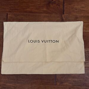 Louis Vuitton Cream Storage Bag